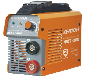 Инвертор сварочный КРАТОН NEXT-200 200A 150-260V Инвертор сварочный КРАТОН NEXT-200 200A 150-260V