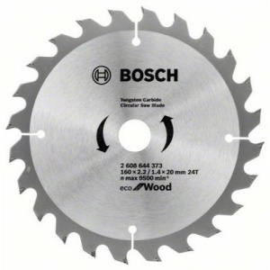 Диск пильный 160х20-24Т ECO WO BOSCH Диск пильный 160х20-24Т ECO WO BOSCH