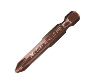 Бита PH2*50 мм "Ms. LOGO" Бита PH2*50 мм "Ms. LOGO"